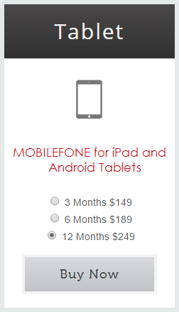Mobilefone Tablets